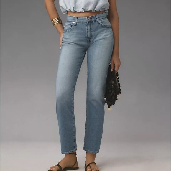 NWT AG Ex-Boyfriend Mid-Rise Relaxed Jeans - Picture 1 of 5